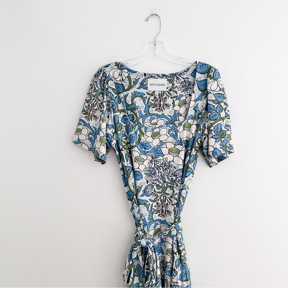 Smith & Quinn Lane Maxi Dress In French Lily Print Size Large - Picture 3 of 10